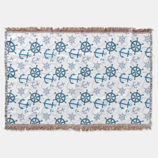 Couverture Motif nautique (Devant)