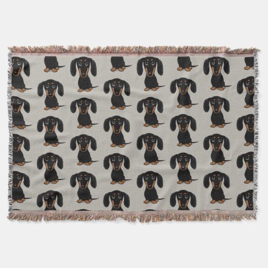 Couverture Motif noir et bronzage enduit doux mignon de (Devant)