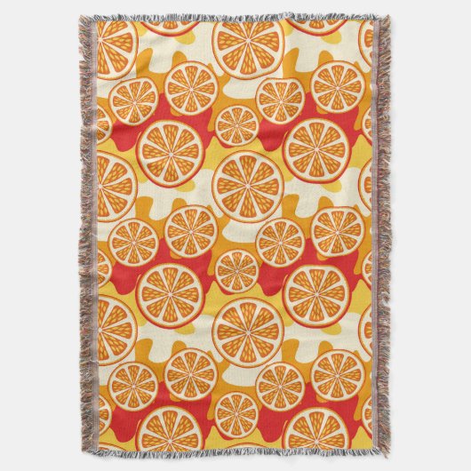 Couverture motif orange (devant Vertical)