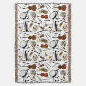 Couverture Motif Orchestra Instruments (devant Vertical)