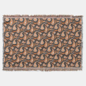 Couverture Motif Paisley (Devant)