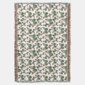 Couverture Motif papillon bleu dégradé (devant Vertical)