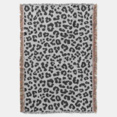 Couverture Motif Poster de animal de Grey Grey Ash Leopard Ch (devant Vertical)