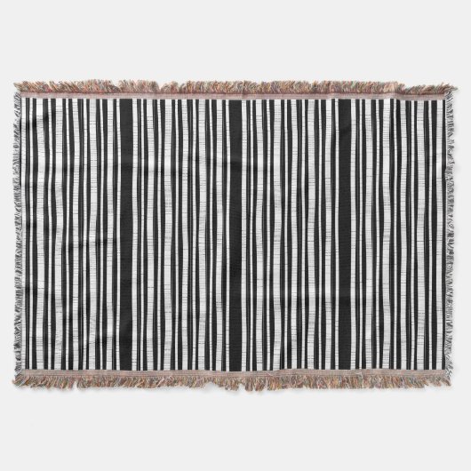 Couverture Motif rayures verticales modernes (Devant)