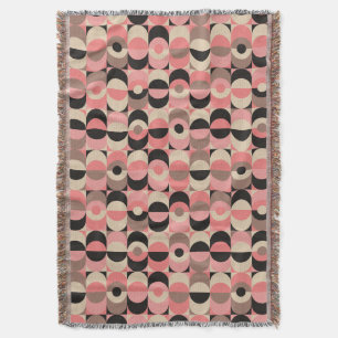 Couverture Motif rose moderne de la moitié du siècle