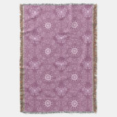 Couverture Motif rose vintage (devant Vertical)