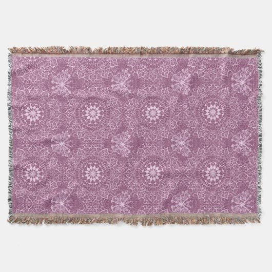 Couverture Motif rose vintage (Devant)