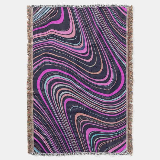 Couverture Motif rose violet magenta (devant Vertical)