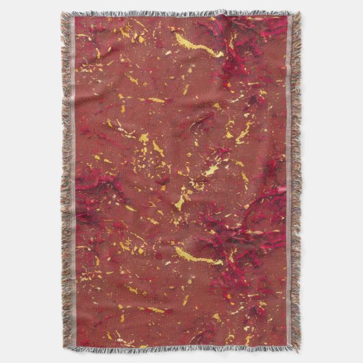 Couverture Motif rouge et or (devant Vertical)