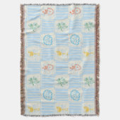 Couverture motif sans couture de style amalfi (devant Vertical)
