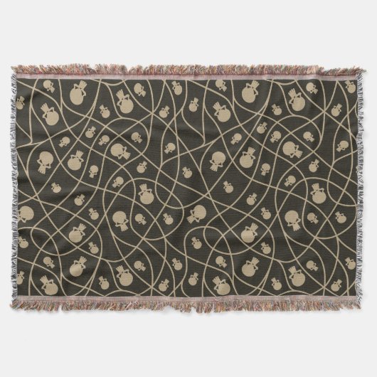 Couverture Motif sans couture effrayant A (Style : 2) (Devant)