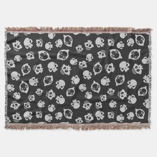 Couverture Motif sans couture effrayant D (Style : 3) (Devant)