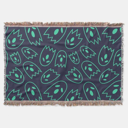 Couverture Motif sans couture effrayant H (Style : 1) (Devant)
