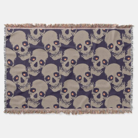 Couverture Motif sans couture effrayant J (Style : 1) (Devant)