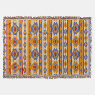 Couverture motif sans couture ethnique