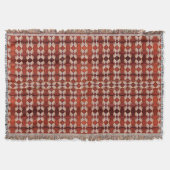 Couverture Motif Sea Shell, Rouge (Devant)