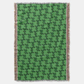 Couverture Motif shamrock (devant Vertical)