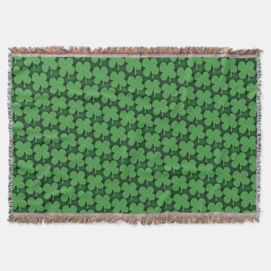 Couverture Motif shamrock (Devant)