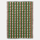 Couverture Motif Shamrock celte (devant Vertical)