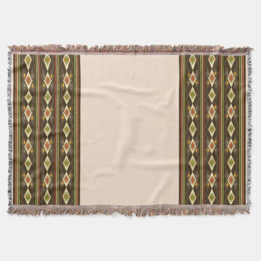 Couverture Motif Tebeb Éthiopien (Devant)