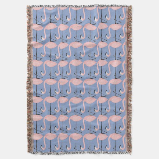 Couverture Motif tendre de Flamant rose (devant Vertical)