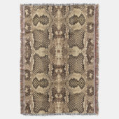 Couverture Motif texture poster de animal de peau de serpent (devant Vertical)
