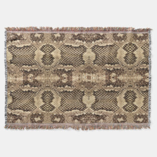 Couverture Motif texture poster de animal de peau de serpent
