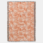 Couverture Motif tiré par la main de mer (devant Vertical)