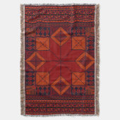 Couverture motif traditionnel Palestine broderie tatreez (devant Vertical)