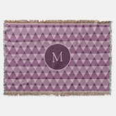 Couverture Motif triangles (Devant)