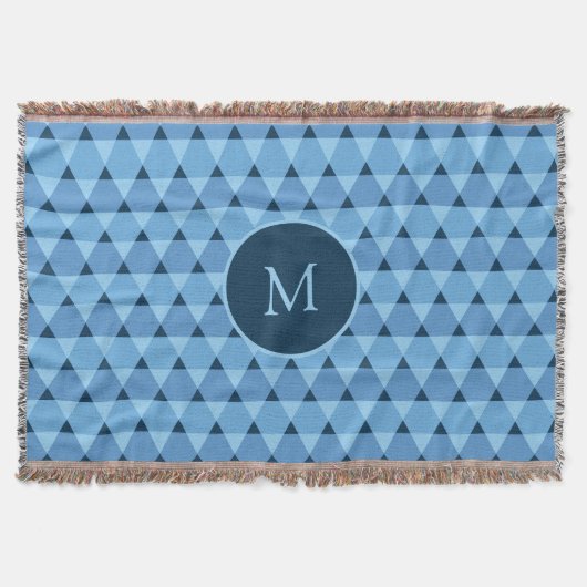 Couverture Motif Triangles (Devant)