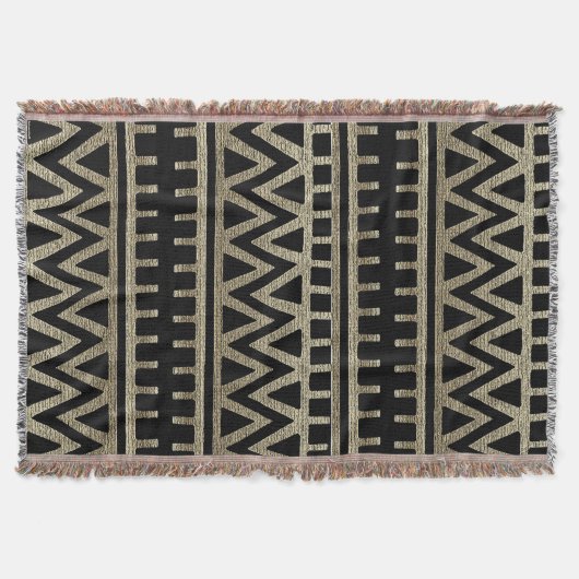 Couverture Motif tribal africain (Devant)