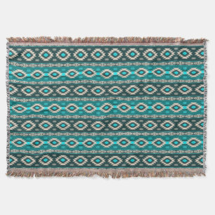 Couverture motif tribal ethnique du sud-ouest