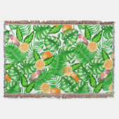 Couverture Motif tropical, colibris II (Devant)