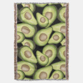 Couverture Motif Vegan Avocado frais et gourmand (devant Vertical)