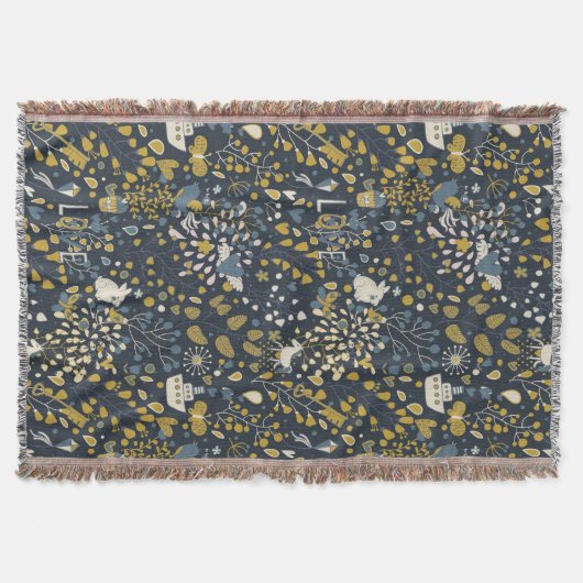 Couverture Motif vintage abstrait (Devant)