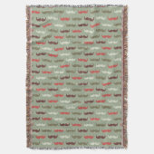 Couverture Motif vintage avec la moustache (devant Vertical)