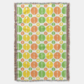 Couverture Motif vintage de couverts (devant Vertical)