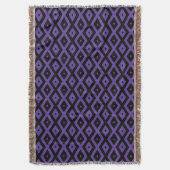 Couverture Motif violet et diamant noir (devant Vertical)