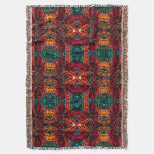 Couverture Motif Wild Leaf (devant Vertical)