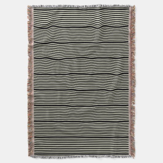 Couverture Motifs crème noire deux tons (devant Vertical)