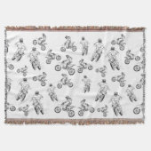 Couverture Moto Cross Motif (Devant)