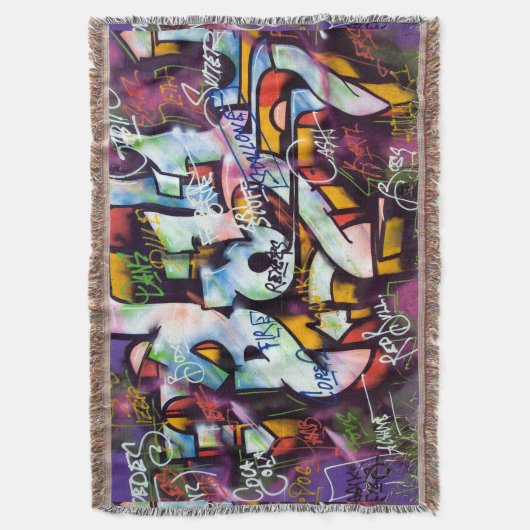 Couverture Mots Graffiti colorés (devant Vertical)