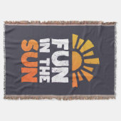 Couverture Mots tirés à la main "amusant au soleil" (Devant)