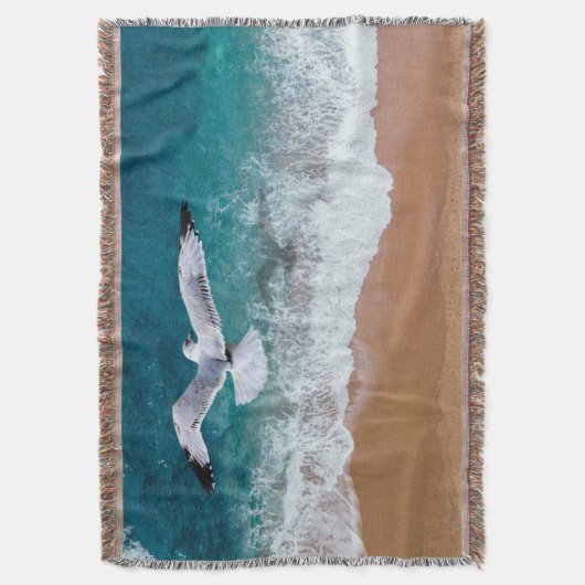 Couverture Mouette au-dessus de la mer (devant Vertical)