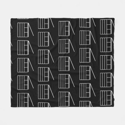 Couverture moyenne d'ouatine de bardeau (Devant (Horizontal))