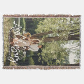 Couverture Mr & Mrs Happy Mariage Anniversaire Personnalisé (Devant)