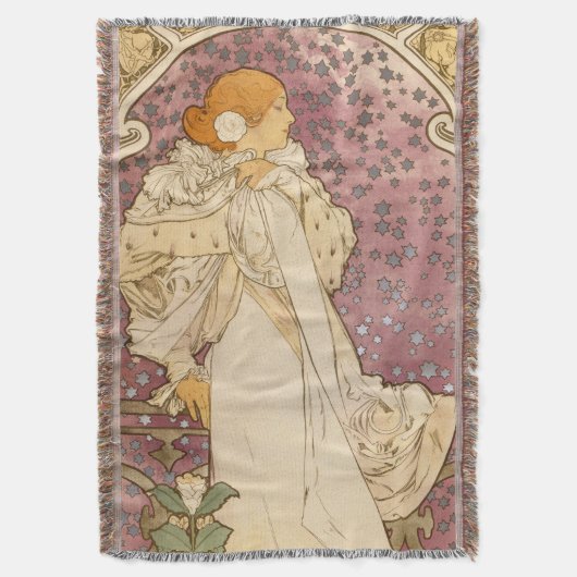 Couverture Mucha Art nouveau femme beauté (devant Vertical)
