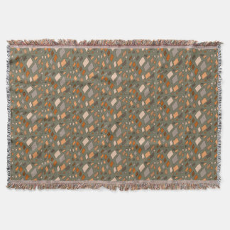 Couverture Multicolored Earthy Stones Pattern 