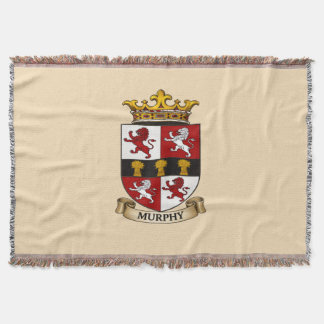 Couverture Murphy Family Coat of Arms Throw Blanket